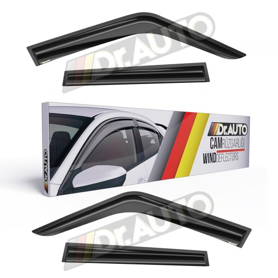 Fiat Uno Cam Rüzgarlığı 4lü