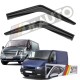 Ford Transit 2002-2012 Cam Rüzgarlığı 2li