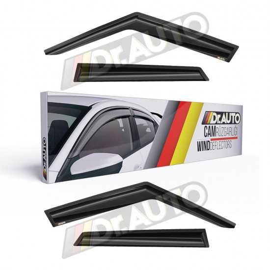 Renault 11 Flash Cam Rüzgarlığı 4lü	