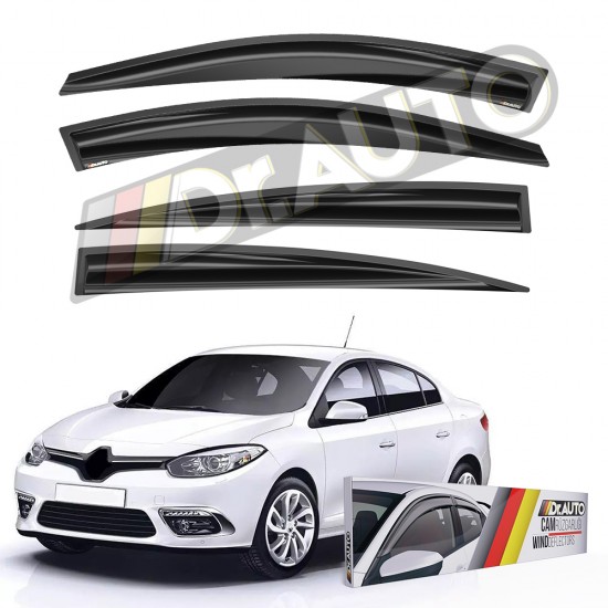 Renault Fluence Cam Rüzgarlığı 4lü